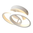 thumbnail image 3 of LED Ceiling Light Lighting Fixture Flush Light Fixtures Warm White Mount Simple for Entrance Aisle warm 24×16×12.5cm, 3 of 8
