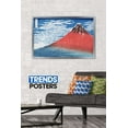 thumbnail image 2 of Fine Wind, Clear Morning by Katsushika Hokusai Wall Poster, 22.375" x 34", Framed, 2 of 2