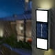 thumbnail image 1 of Lámpara de Pared Exterior con Luz Solar, Ip65, Moderna, para Jardín, Porche, Color Negro, con 6 Luces Led., 1 of 6