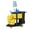 Black/With Lid, Single Locking Cabinet, variant on Restaurantware-Clean Tek Professional Janitor Cart With Wheels, 1 Cleaning Trolley With Cover And 21 Gallon Bag - 3 Shelves, Heavy-Duty, Gray Plastic Commercial Janitorial Cart, For Restaurants