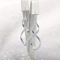thumbnail image 3 of Sparkle with Spiral Dangle Earrings, 3 of 6