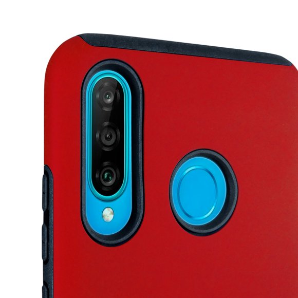 Funda new case doble capa mas vidrio templado para iPhone 6 plus Rojo Atti New Case