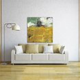 thumbnail image 3 of Abundant by Linda Nickell 18 x 18 Wall Art Print on Canvas Fabric Gold, 3 of 4