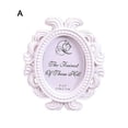 thumbnail image 2 of Flmtop Hollow Design Oval/Rectangle Photo Frame Picture Holder Wedding Home Decor Gift, 2 of 7