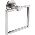 thumbnail image 1 of MIYILI Brushed Stainless Steel Towel Ring Modern Hexagonal Base Bathroom Hand Towel Rack Wall Mounted Towel Holder, 1 of 8