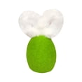 thumbnail image 2 of Xecvkr Easter Plush Bunny Ear Egg Decor Ornament Soft Polyester Festive Tabletop Mantel Shelf Centerpiece Multi Scene Spring Gift Kids Party Accent Durable 1 Piece Green, 2 of 8