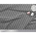 thumbnail image 2 of Soimoi Black Modal Satin Fabric Diagonal Arrow Printed Craft Fabric by the Yard 42 Inch Wide, 2 of 3