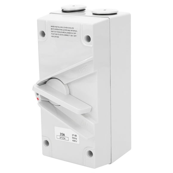 Weatherproof Isolating Switch Isolator Switch Isolating Switch Industrial Waterproof 3P Isolator Switch With Super Thick Shock Shell