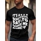 thumbnail image 1 of Men's T-Shirt,Short Sleeve Tee Shirt Casual Tops Abstract Quote Star Crew Neck T Shirts for Men, 1 of 8