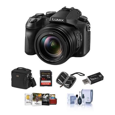 UPC: 0192223037632 | Lumix DMC-FZ2500 Digital Camera – Bundle With Camera Case  32GB SDHC U3 Card  Memory Wallet  Cleaning Kit  SD Card Reader  MAC Software Package
