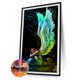 thumbnail image 1 of Cuadros Decorativos 5D DIY Full Round Drill Diamond Painting Winged Angel Crafts Kit de mosaico 40x6 Likrtyny embutido en tela, 1 of 8