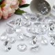 thumbnail image 1 of Wbjkzjd 47 piezas de gemas de diamantes acrílicas, gemas de plástico pirata, gemas acrílicas grandes, joyas a granel, cofre del tesoro, regalos de fiesta de caza, 25 quilates para niños (transparente), 1 of 1
