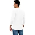 thumbnail image 6 of Iceglad Mens Fashion Casual Front Placket Basic Long Sleeve Henley T-Shirts, 6 of 10