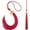 Red, variant on 16 Inch 2026 Graduation Tassel with Gold Year Charm Date Drop, Elegant Gold Polyester Graduation Cap Tassel Accessory, Smooth Tassel Ornament for High School College Graduation Ceremony Party