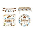 thumbnail image 5 of Horse Theme Party Supplies With Plates And Napkins Tablecloth FlagsOptional, 5 of 8