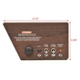 thumbnail image 3 of Sea Ray Boat Ignition Panel 2252723 | 230 SPX Woodgrain 9 1/4 x 5 3/8 Inch, 3 of 4