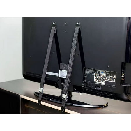 Safety Protection - Heavy Duty Anti-Tip Straps for Furniture and TVs/Baby Safety Protection