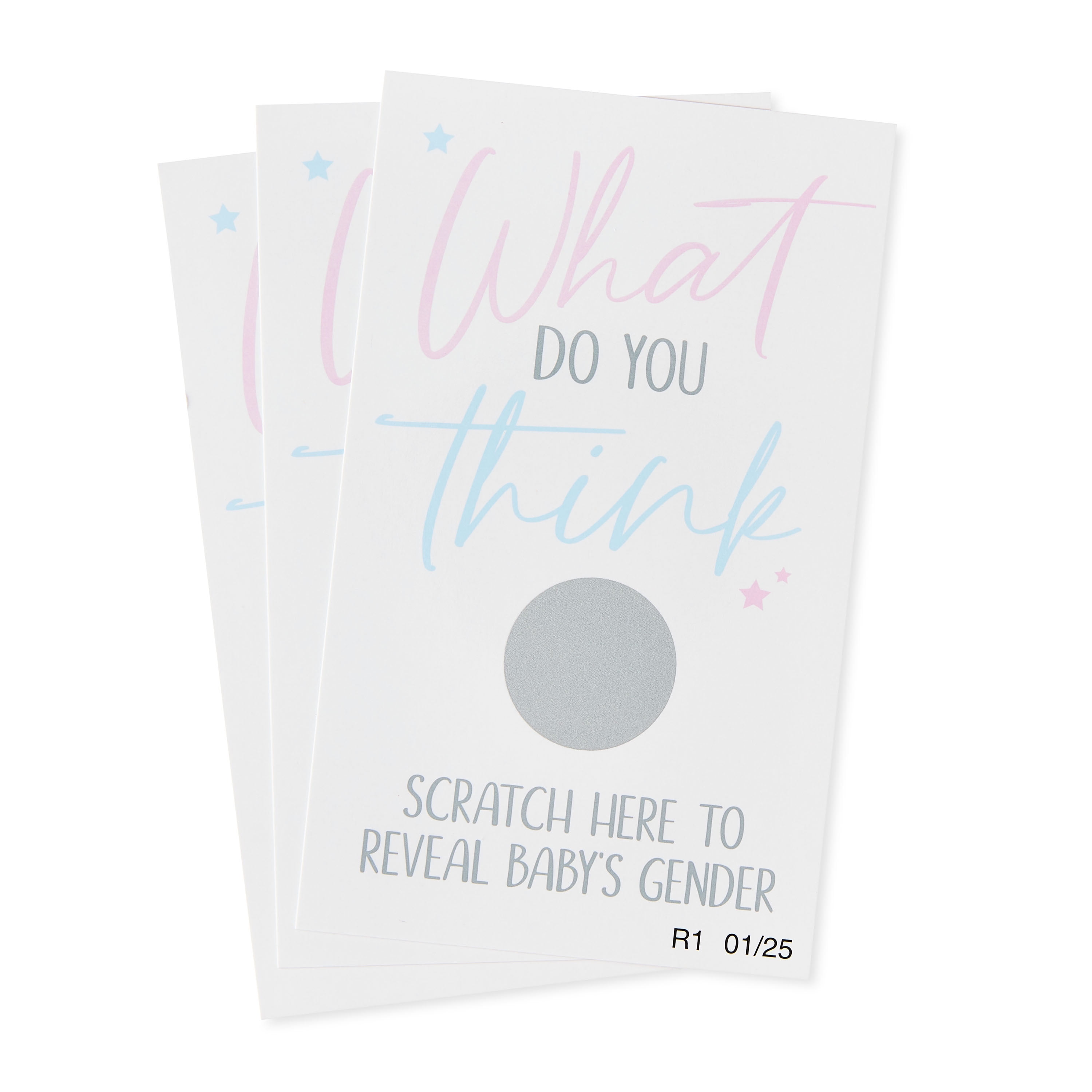 Boy Gender Reveal Scratch Offs, 10 Pieces, by Way To Celebrate