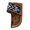 Floral/Beaded, variant on Western Leather Antique Brown Floral Tooled Buckctitch Leather Knife Holder Side Access Sheath 29FK008C