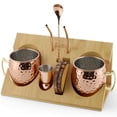thumbnail image 1 of Set Barillio Moscow Mule de 2 vasos chapados en cobre de 530 ml, 1 of 7