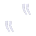thumbnail image 3 of Yuarrent Nylon ciclismo manga del brazo lavable pesca baloncesto fútbol correr montañismo entrenamiento mangas accesorios blanco S Blanco S 2piezas, 3 of 6