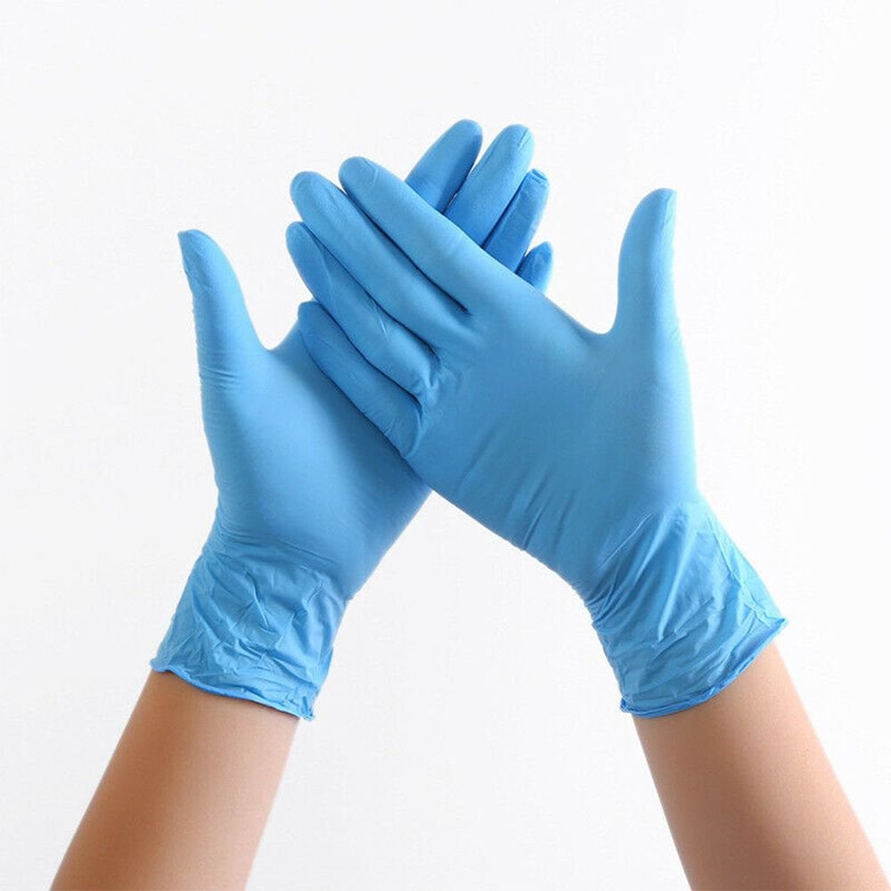 AdvanCare Disposable Nitrile Exam Gloves ANBM10015, Powder Free, Latex Free, Medical Grade, Chemotherapy Drug Tested, 10 Pack (1000 Count, 100/Box) - Blue, Medium