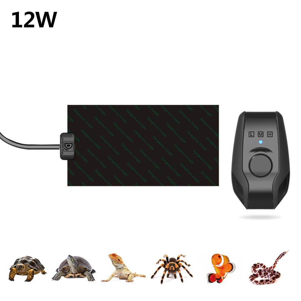 Pet Reptile Heat Mat Snake Adjustable Three-Speed Temperature Heating Pad for Reptiles Lizard Turtles