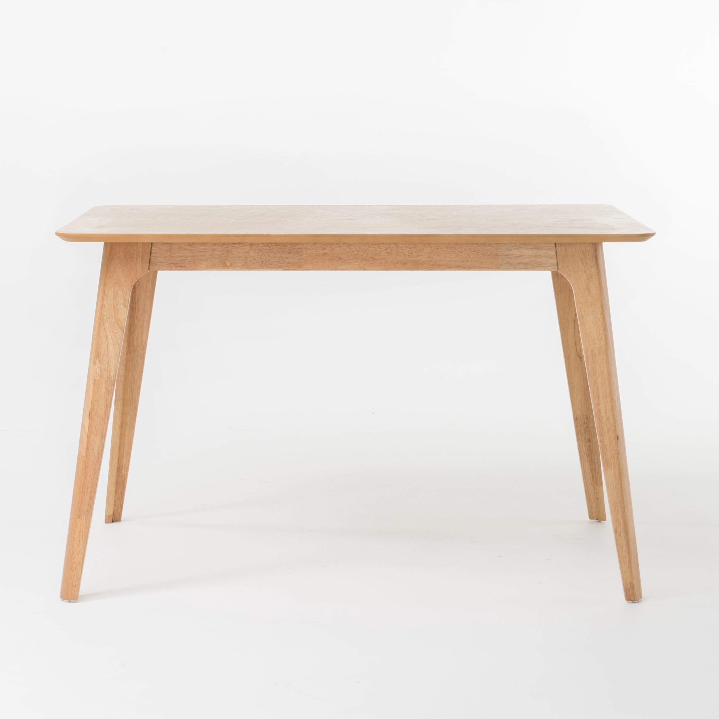 Noble House Harper Mid-Century Modern 5 Piece Dining Set, Dark Gray and Natural Oak