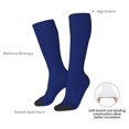thumbnail image 4 of Balery Navy Blue Calcetines novedosos Calcetines deportivos Calcetines hasta la rodilla Calcetines de algodón Calcetines originales y geniales, 4 of 6