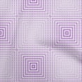 thumbnail image 1 of oneOone Velvet Medium Purple Fabric Geometric Sewing Craft Projects Fabric Prints By Yard 58 Inch Wide, 1 of 4