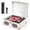 White, variant on Wavelegend Retro CD Player Bluetooth Portable with Hifi Speakers, Remote Control Desktop Suitcase Music Player with V5.4 BT in&out