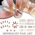 thumbnail image 4 of 24x French Manicure Natural Full Cover Press On Square Wearable HotSale T3L7, 4 of 6