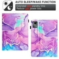 thumbnail image 7 of Allytechgroup Slim Case for Lenovo Tab M10 FHD Plus 10.3" 2020,Marble Series Smart Cover Auto Sleep Wake Drop Protection Multi Angle Viewing Stand Elastic Band Flip Cover for Lenovo Tab M10 FHD Plus, 7 of 7