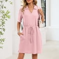thumbnail image 2 of CIENVNSTG Women's Casual Dresses A-Line Classic Vogue New Dress Elegant Eye-Catching Beach Dress, 2 of 6