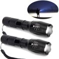 thumbnail image 1 of LED Tactical Flashlight 2ps - Handheld Flashlight with High Lumen, Zoomable, 5 Modes, Water Resistant Light - Camping Accessories, Outdoor Gear, Emergency Flashlights, Mini and Convenient design, 1 of 7