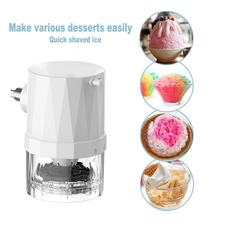 KITOART Shaved Ice Attachment for KitchenAid Stand Mixer with 4