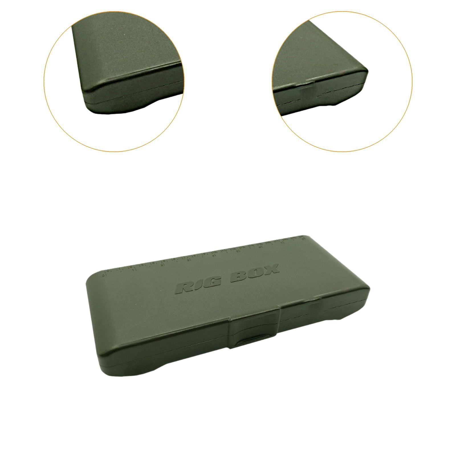 Fishing Tackle Case Portable Fishing Line Box with Secure Magnetic Lid for Lure Storage Travel Boat Saltwater Freshwater