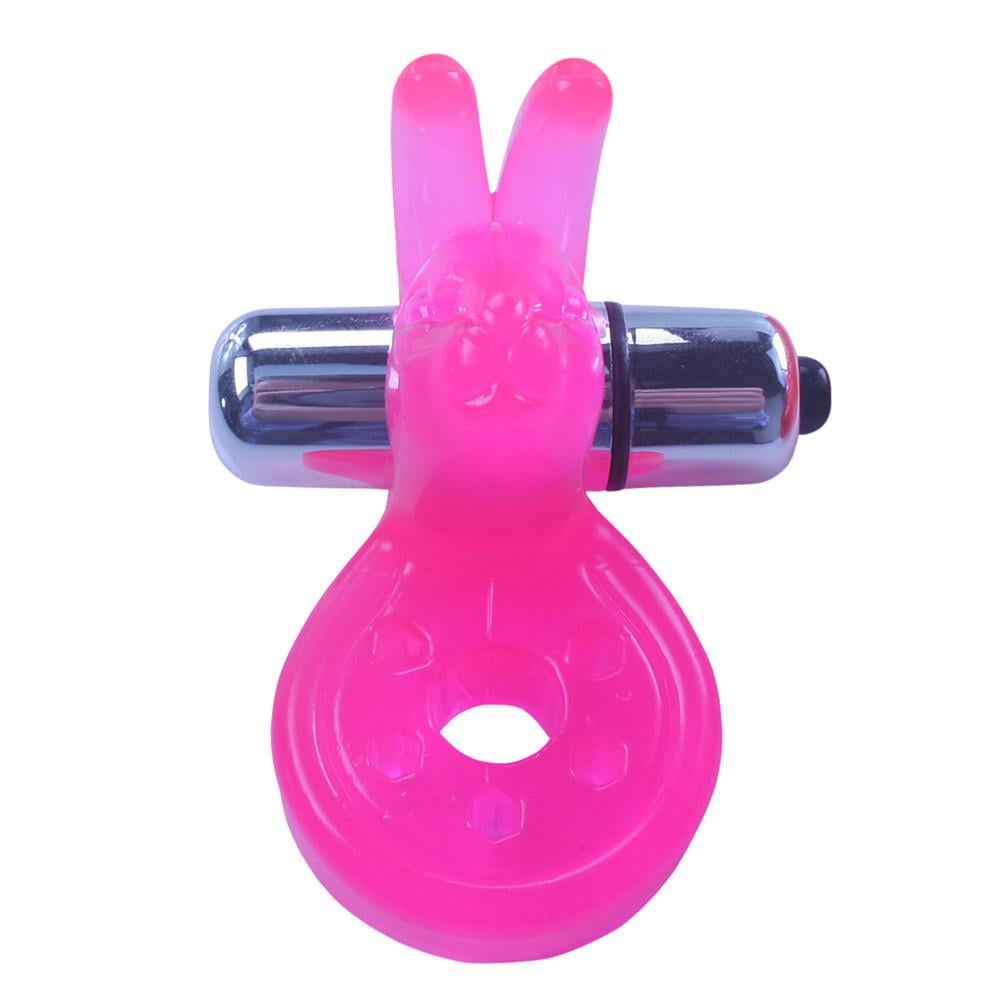 Pink B.O.B. Vibrating Enhancer Ring Long Lasting Prolonging Personal Massager