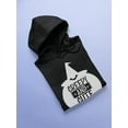 thumbnail image 3 of Creepy And Cute Halloween Hoodie Women -Image by Shutterstock, Female 3X-Large, 3 of 4