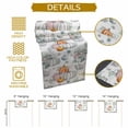 thumbnail image 5 of Autumn Watercolor Table Runner, Autumn Thanksgiving Kitchen Dining Table Decoration for Home Party Decor 13x36 Inches, 5 of 9