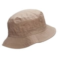 thumbnail image 4 of Running Rugby Logo Embroidered Pigment Dyed Bucket Hat - Khaki OSFM, 4 of 5