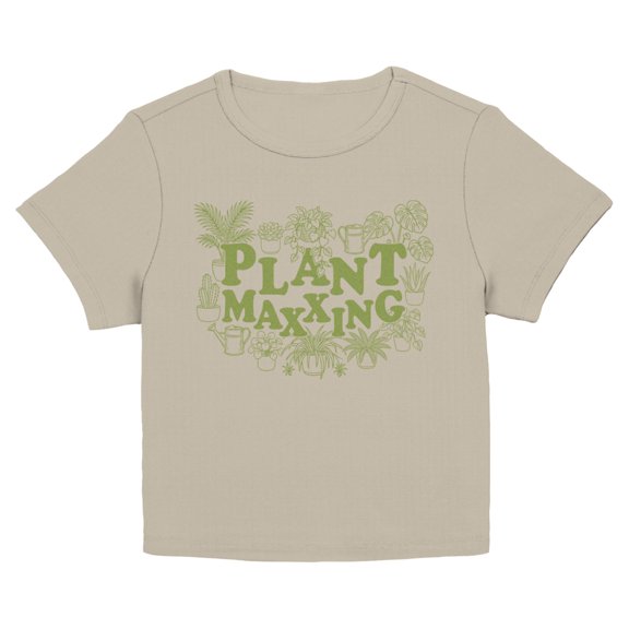 Juniors Lost Gods Plant Maxxing T Shirt
