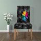 thumbnail image 4 of ABPHQTO Paraguas arcoíris en masa de paraguas negros, funda protectora para silla elástica, funda protectora para asiento para comedor, Hotel, fiesta de boda, juego de 1, 4 of 4