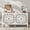 White, variant on Furnivado Sideboard with 4 Carved Doors, Vintage Accent Cabinet with 2 Adjustable Shelves for Dining Room,Living Room