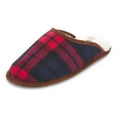 thumbnail image 4 of Floopi Womens Plaid Scuff Indoor/Outdoor Memory Foam Slippers W/Memory Foam, 4 of 6