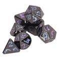 thumbnail image 3 of Juego de dados, 7 piezas Juego de dados de dados de metal sólido Juego de dados sólidos Valor inmejorable, 3 of 8