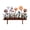A, variant on Vintage Rust Color Garden Fence Decorative Wrought Iron Floral Ornament with Ground Spike for Outdoor Display Pet Barrier and Landscape Design 30x20cm