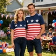 thumbnail image 6 of BemeyourBBs Matching Family 4th of July Shirts Outfits Patriot Fourth of July Family Shirt 4th of July Mommy and Me Family Matching Outfits Red White Blue Short Sleeve T Shirt for Women Men Kids, 6 of 10