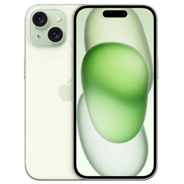 Smartphone Apple iPhone 15: Apple Chip A16 Bionic, Almacenamiento 128GB, Color Verde