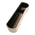 thumbnail image 1 of Organizador de espacio para asientos de coche, caja de almacenamiento lateral para consola de coche, portátil y multifuncional Lado del conductor beige, 1 of 6